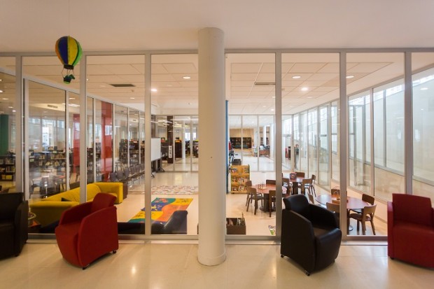 Sala de lectura infantil